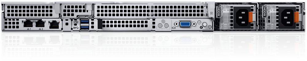 PowerEdge R660xs Rear