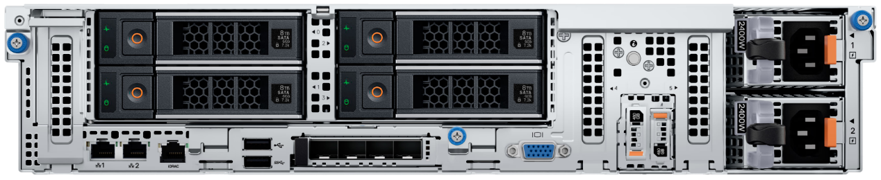 PowerEdge R760xd2 Rear