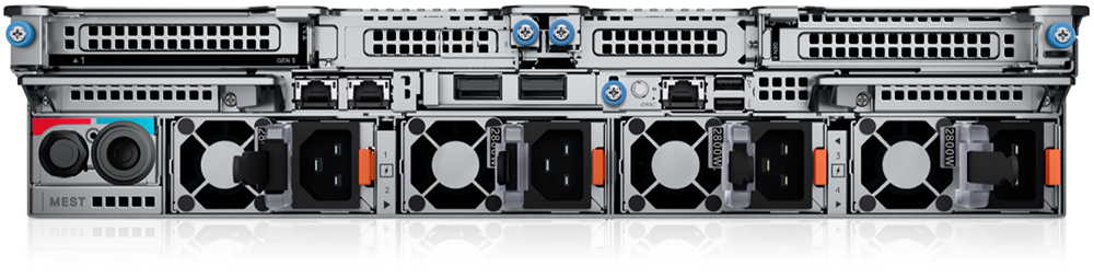 PowerEdge XE9640 Rear