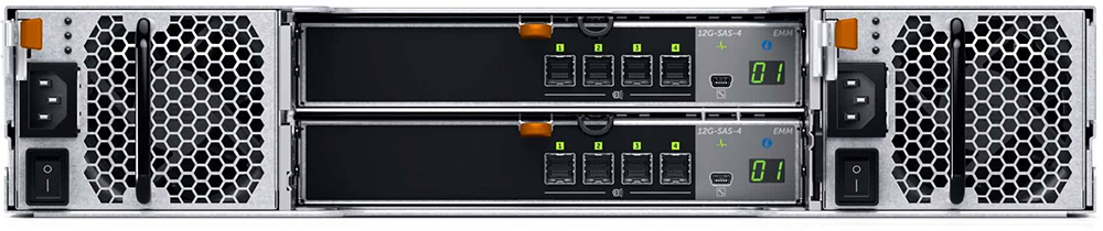 PowerVault MD1400 Rear