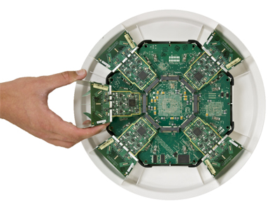 XI Series AP modules fit into the Xirrus XR Series Array chassis