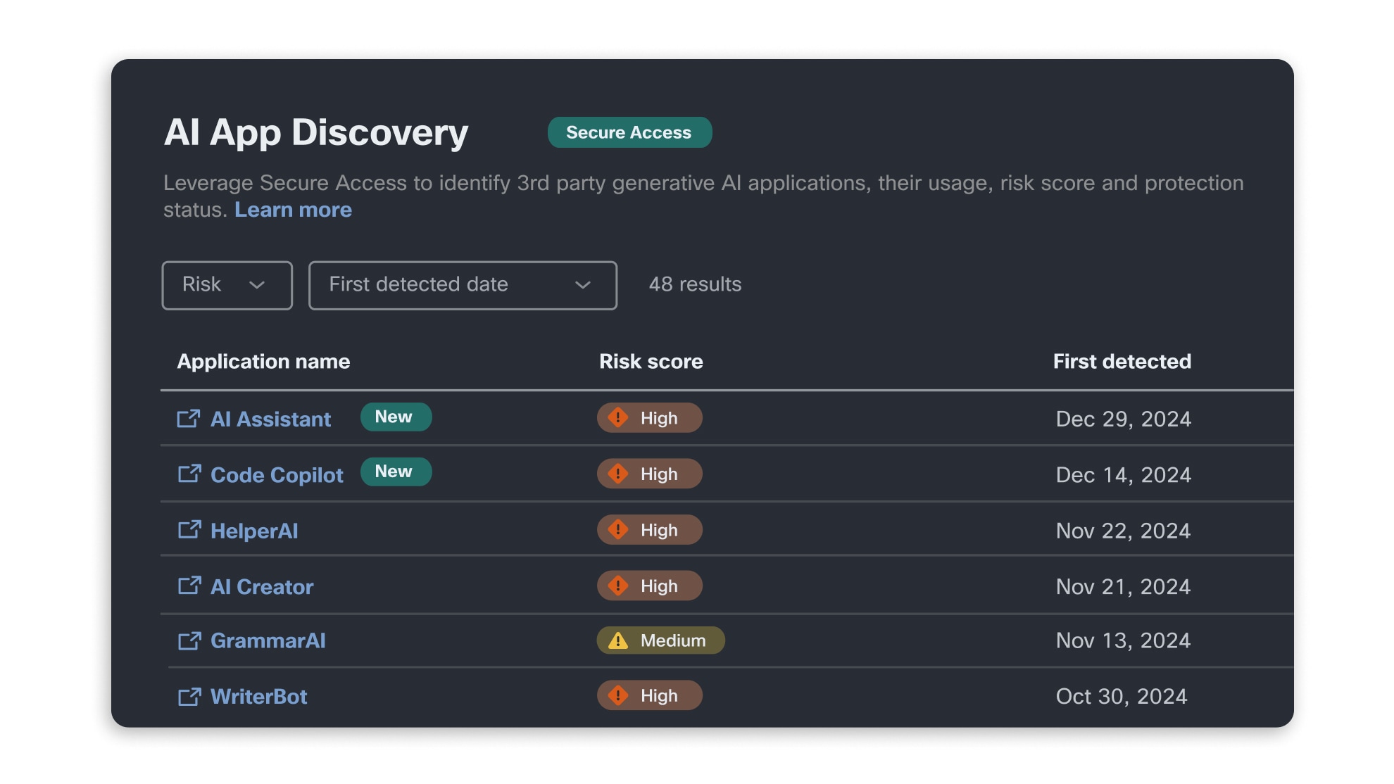 Cisco AI Access safeguard employee GenAI use
