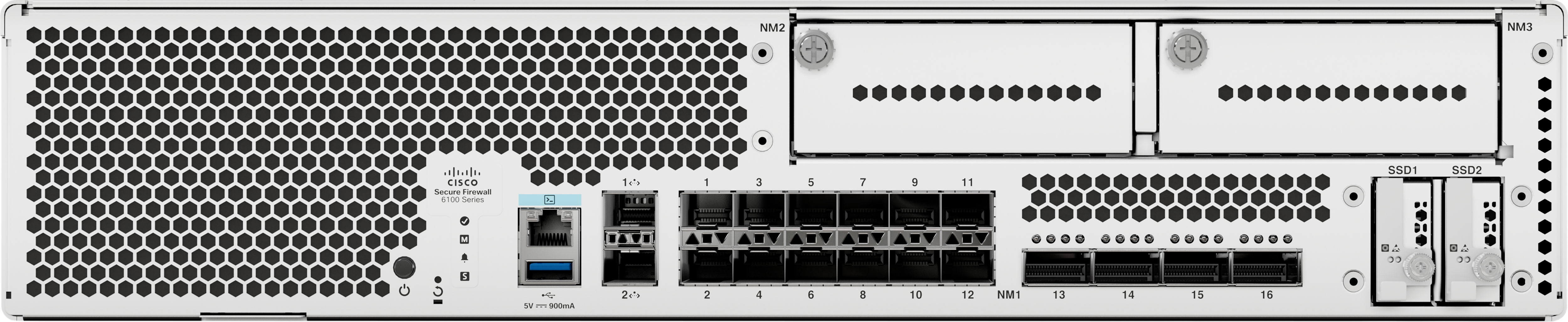 Cisco Secure Firewall 6160 with network modules