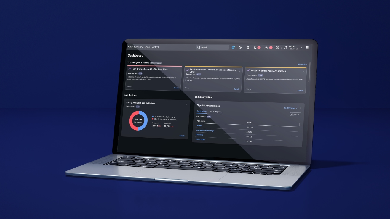 Cisco Security Cloud Control unified management console