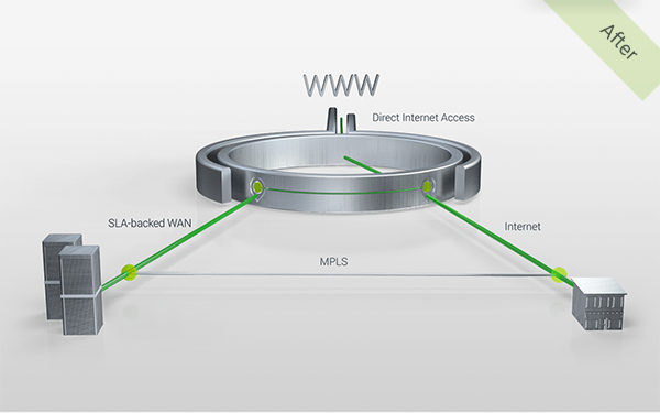Replace MPLS Links