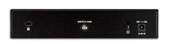 D-Link DGS-1008P Back View