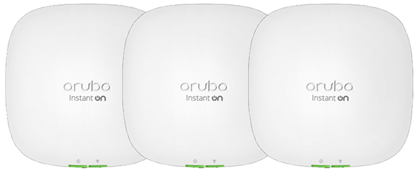 Aruba AP22 Indoor Access Point- 3 Pack