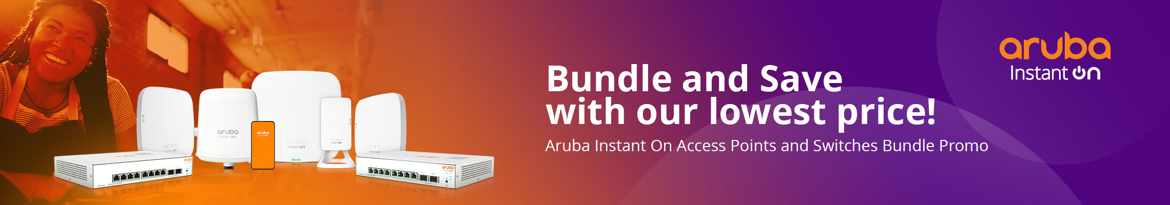 Aruba Instant On AP and Switch Bundle Promo