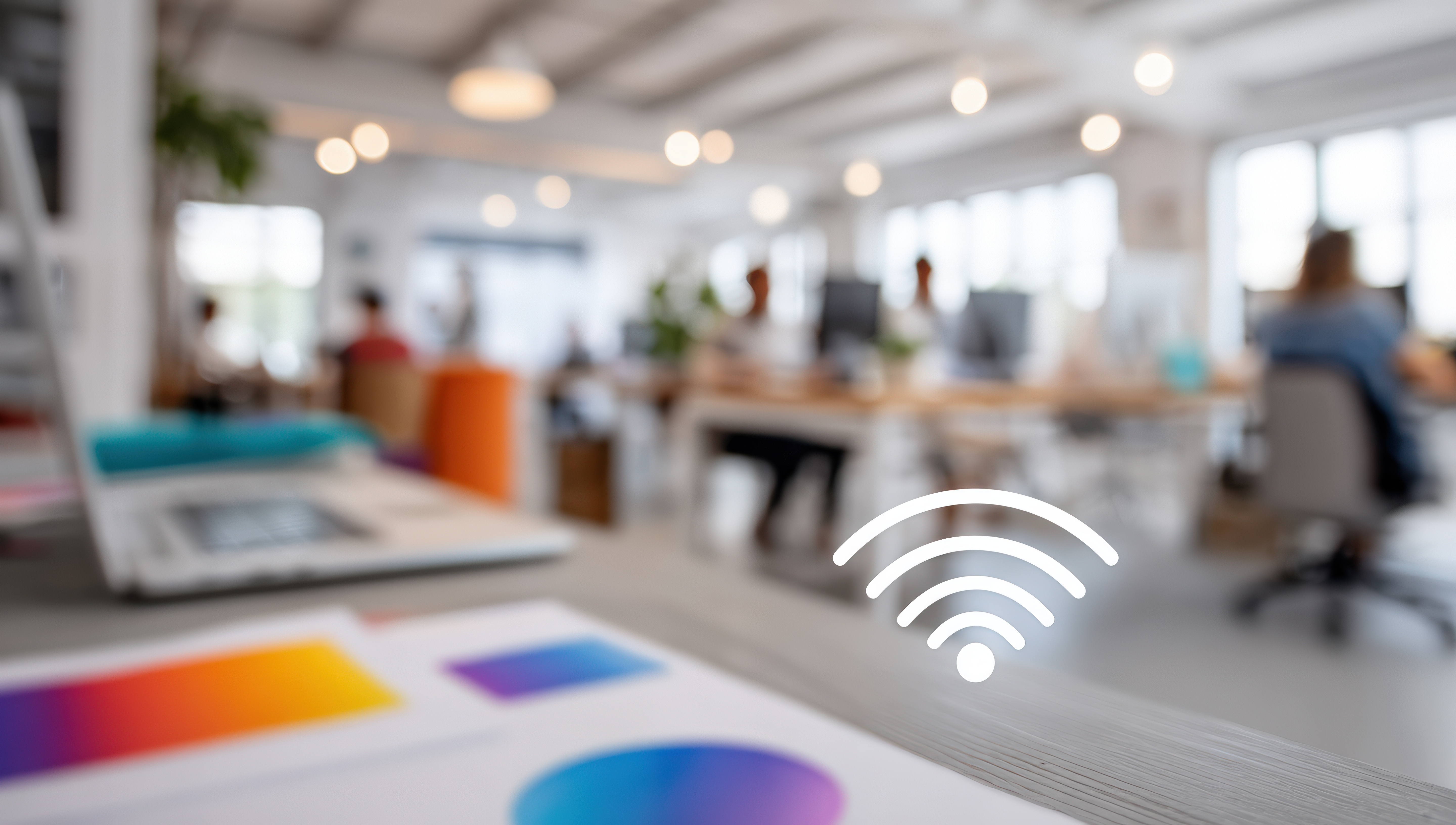 Teams collaborating on Wi-Fi 7 network
