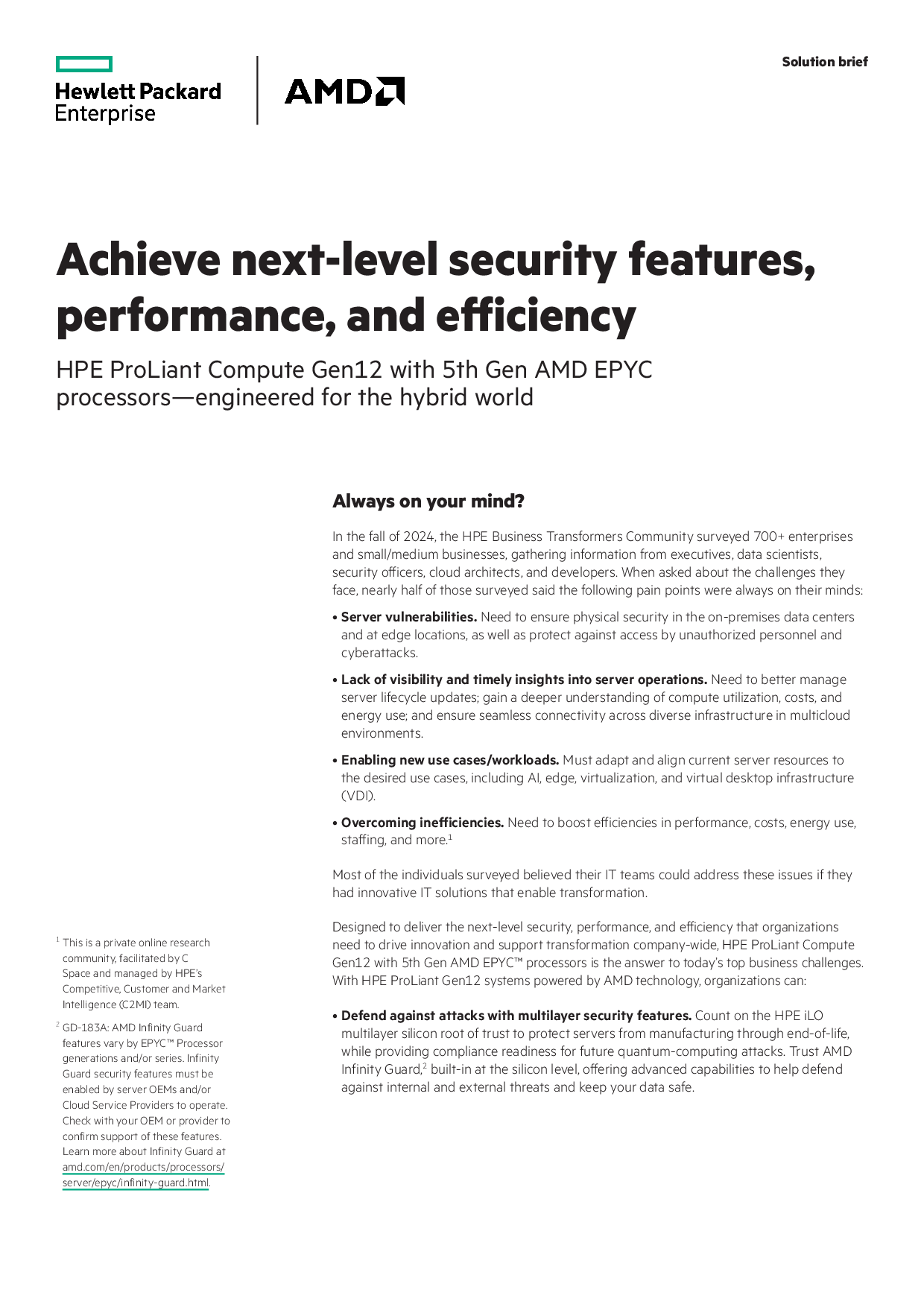 Achieve Next-Level Security Features PDF