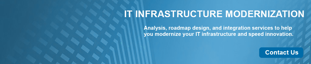 HPE IT infrastructure Modernization Banner