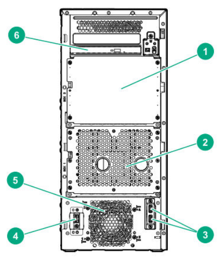 HPE StoreEasy 1560 Storage Front View