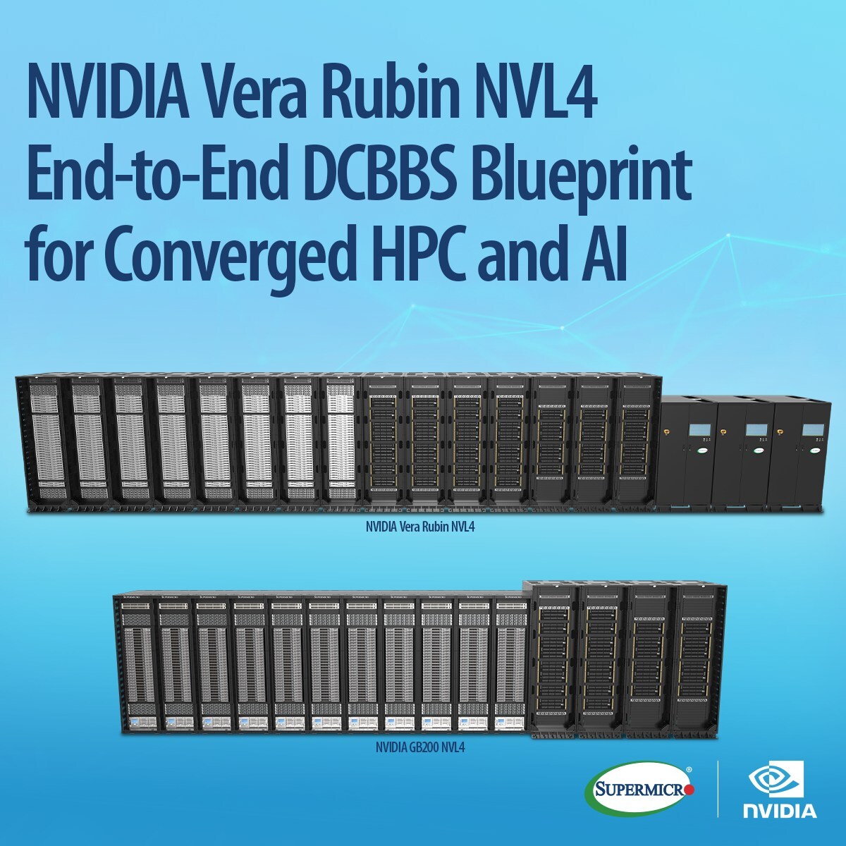 Supermicro NVIDIA Vera Rubin NVL4 DCBBS rack