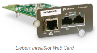 Liebert IntelliSlot Web Card