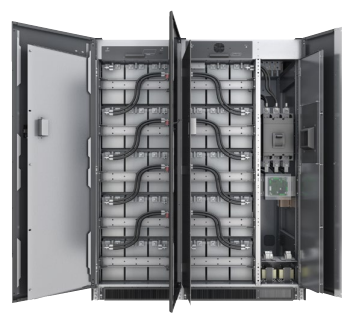Meet runtime demands with flexible battery cabinets VRLA shown.