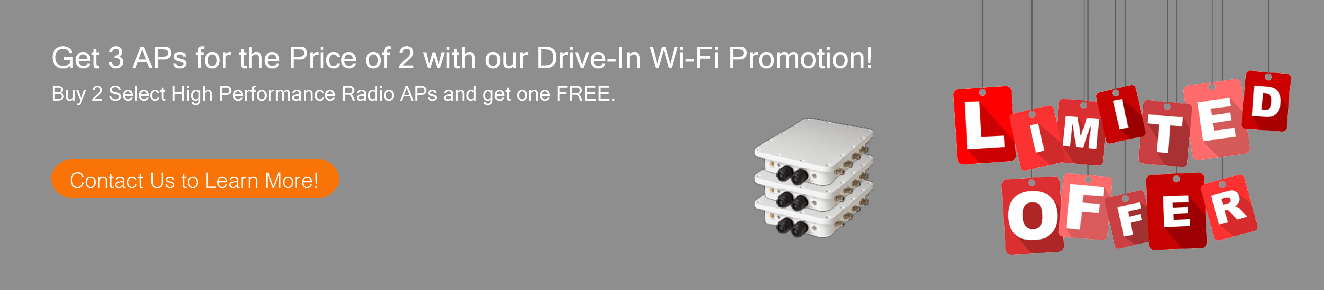 Cambium Networks Spring Promo Banner