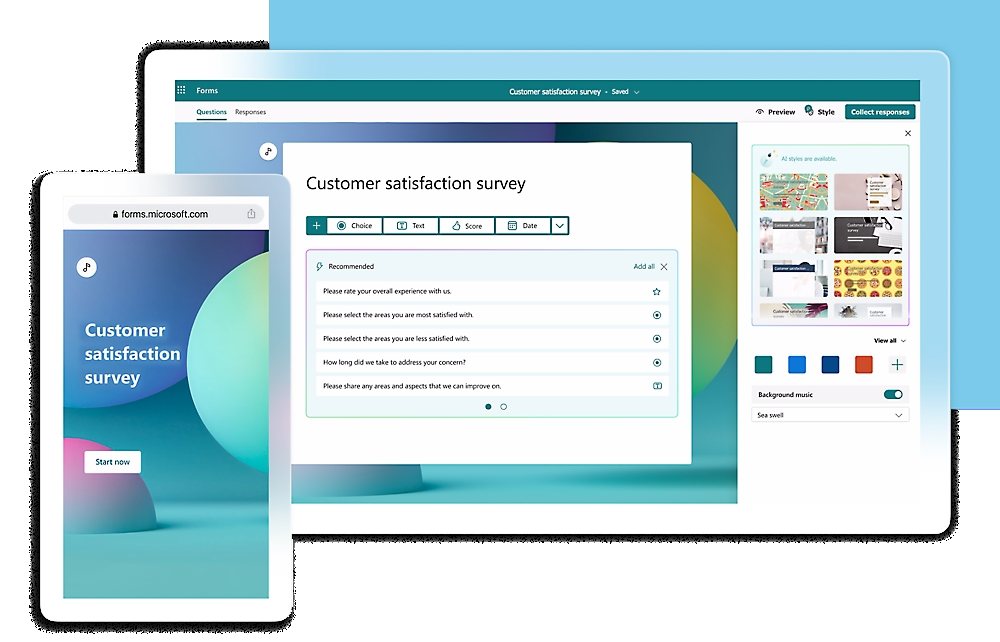 A window showing multiple pop ups of mobile tablet and laptop.