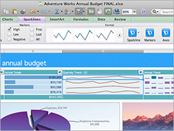 Sparklines: See trends in your data—and the big picture