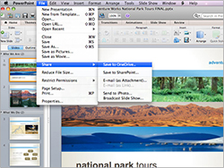 PowerPoint Online: Access and share your files anywhere.