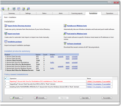 Policy Based Installations