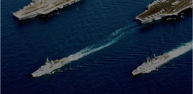 U.S. Navy vessel at sea