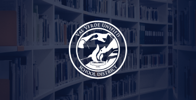 Val Verde Unified School District customer story title card