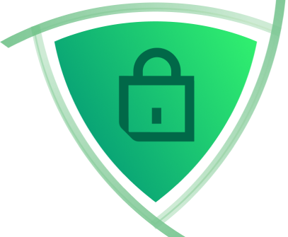 Veeam ransomware protection shield with a padlock at its centre