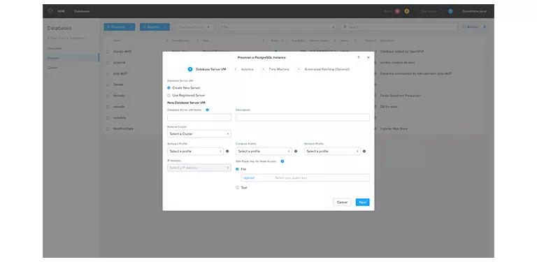 Nutanix Database Service (NDB) - automated database management platform