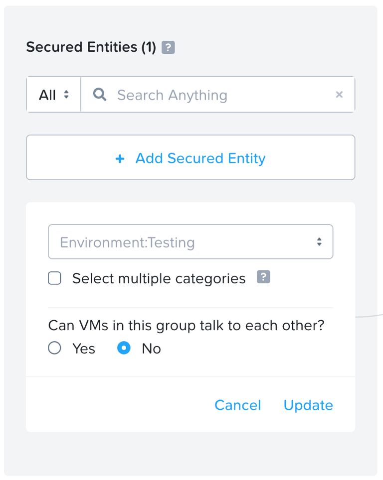 Flow Network Security - Microsegmentation
