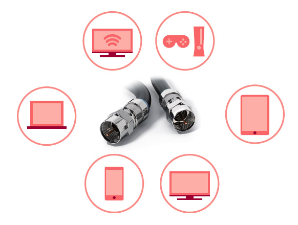 MoCA 2.0 bonded Gigabit speed