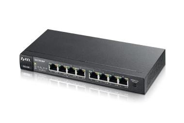Zyxel GS1100-8HP 8-port GbE Unmanaged PoE Switch