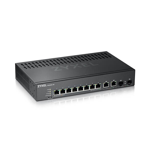 Zyxel GS2220-10 Front Left
