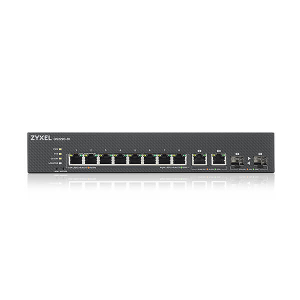 Zyxel GS2220-10 Front 