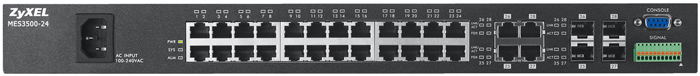 MES3500-24 Front View