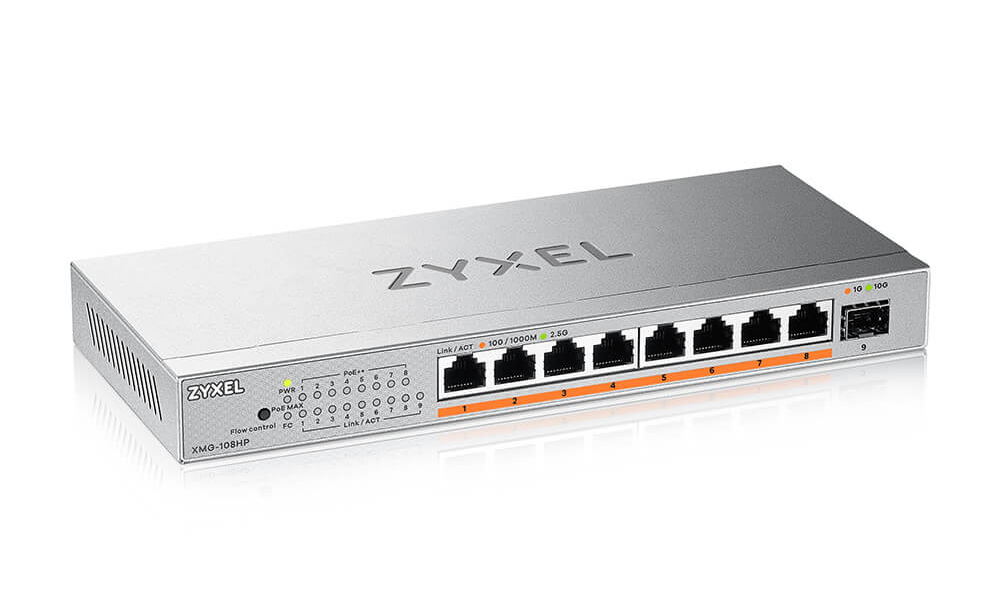 Zyxel XMG-108HP right 