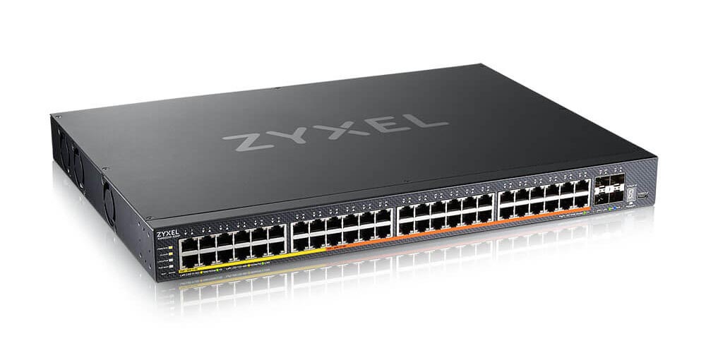 Zyxel XMG2230-52HP Right Angle