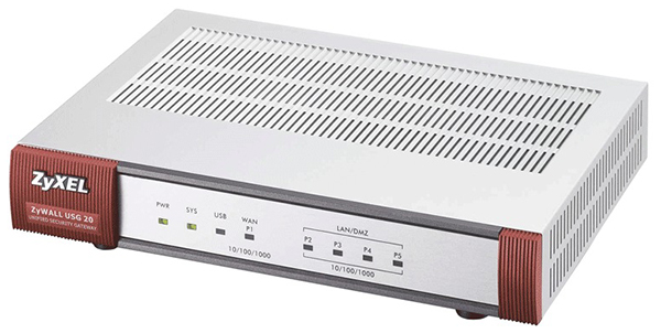 Zyxel ZyWALL USG 20 Unified Security Gateway