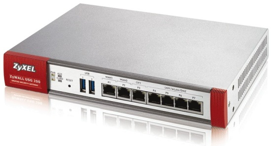 Zyxel USG 200 Unified Security Gateway
