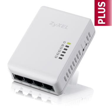 Zyxel PLA4225 500 Mbps Powerline 4-Port Gigabit Switch