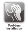 Tool-less Installation