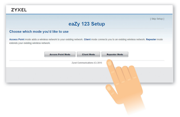 Easy setup for your Wi-Fi network coverage needs