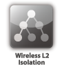 Wireless layer-2 isolatio